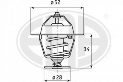 WILMINK GROUP wg1492935 -  Термостат, охлаждающая жидкость